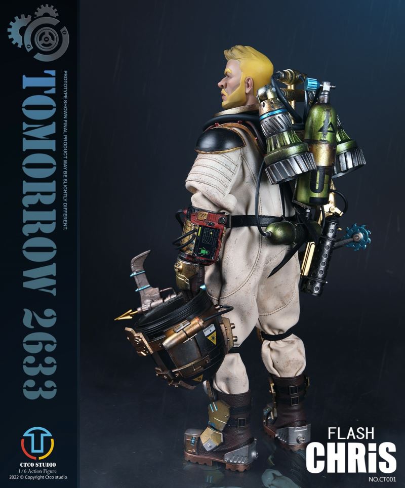 TOMORROW 2633 - FLASH CHRIS (METAL COMMEMORATIVE EDITION) CT001 1/6