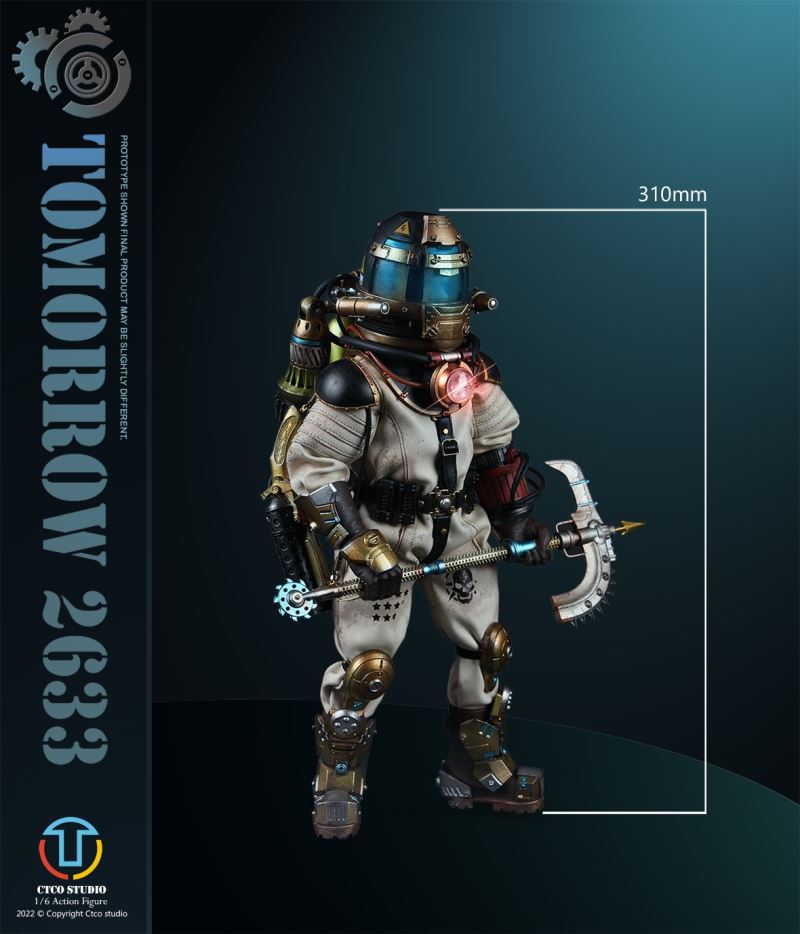 TOMORROW 2633 - FLASH CHRIS (METAL COMMEMORATIVE EDITION) CT001 1/6