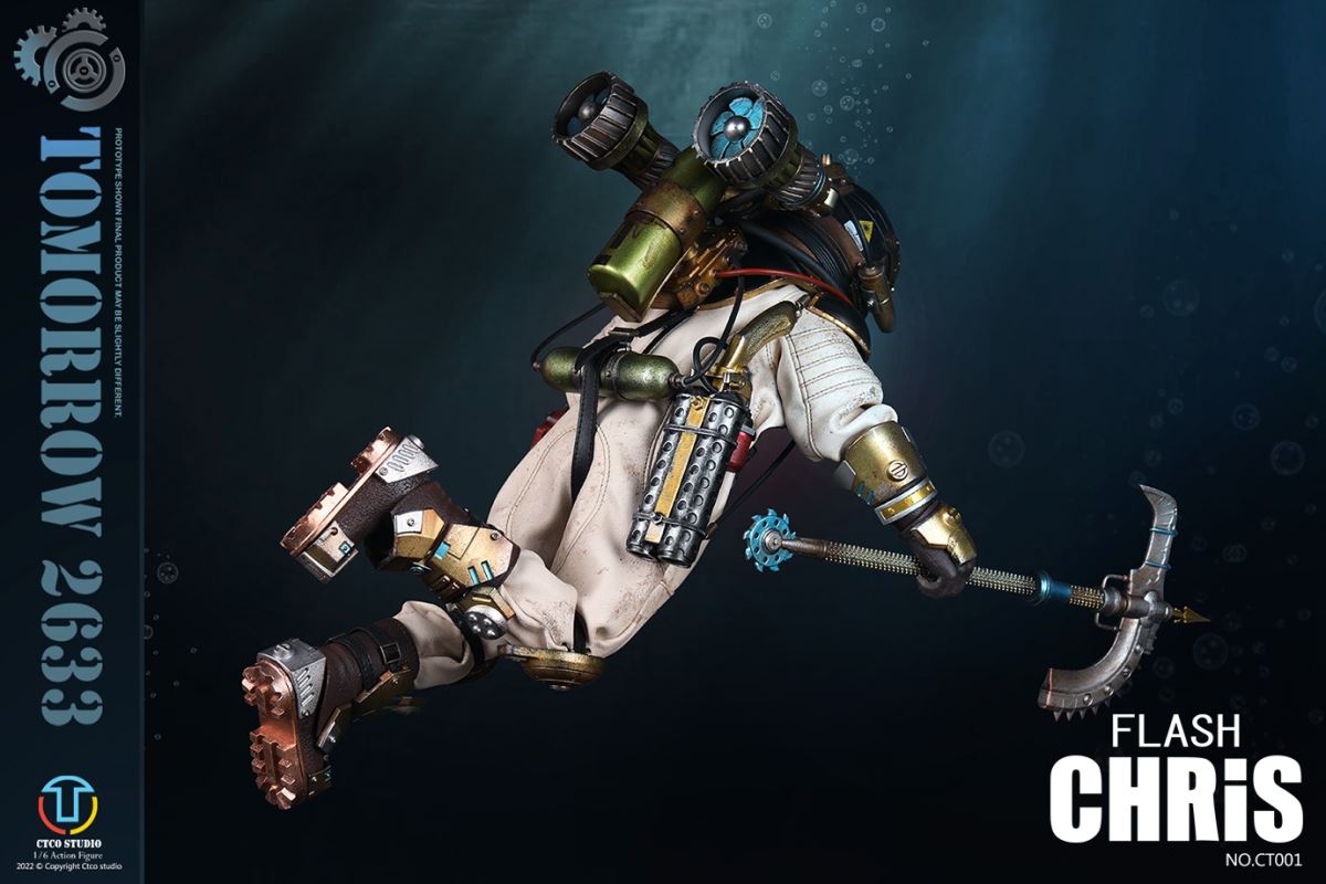 TOMORROW 2633 - FLASH CHRIS (METAL COMMEMORATIVE EDITION) CT001 1/6