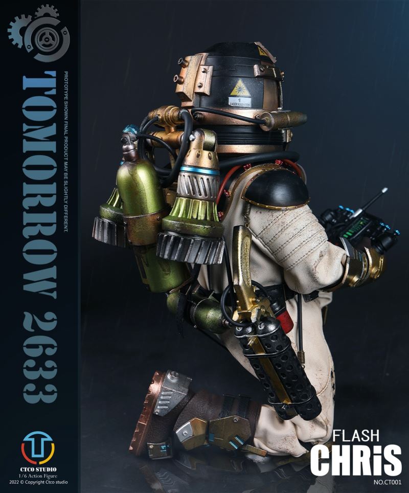 TOMORROW 2633 - FLASH CHRIS (METAL COMMEMORATIVE EDITION) CT001 1/6