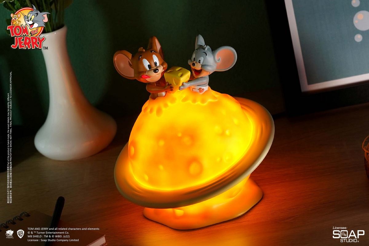 Tom and Jerry Cheese Moon USB Night Light