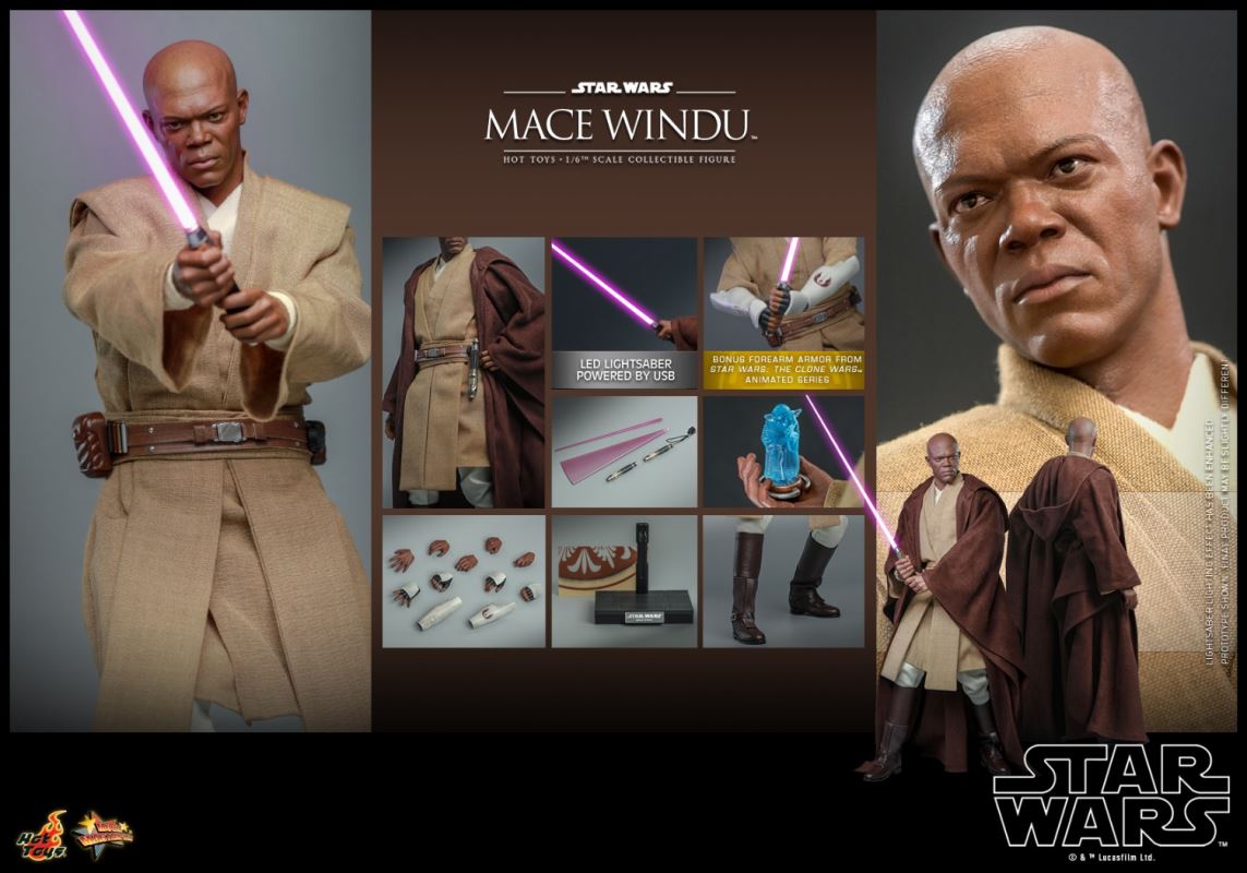 Star Wars Mace Windu 1/6