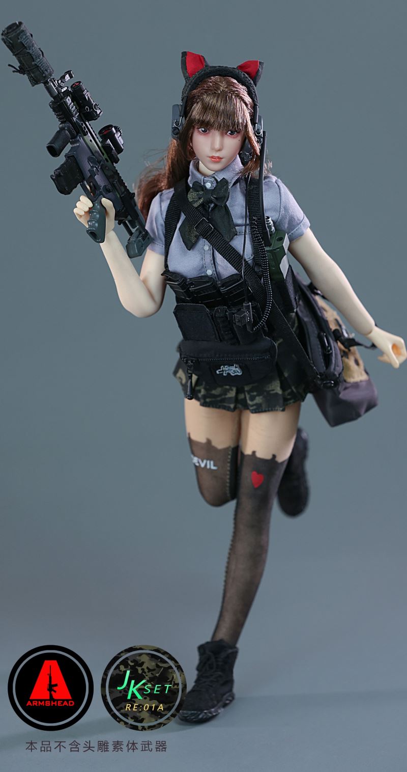 JK GIRL SET- Armed Girls School Set 1/6