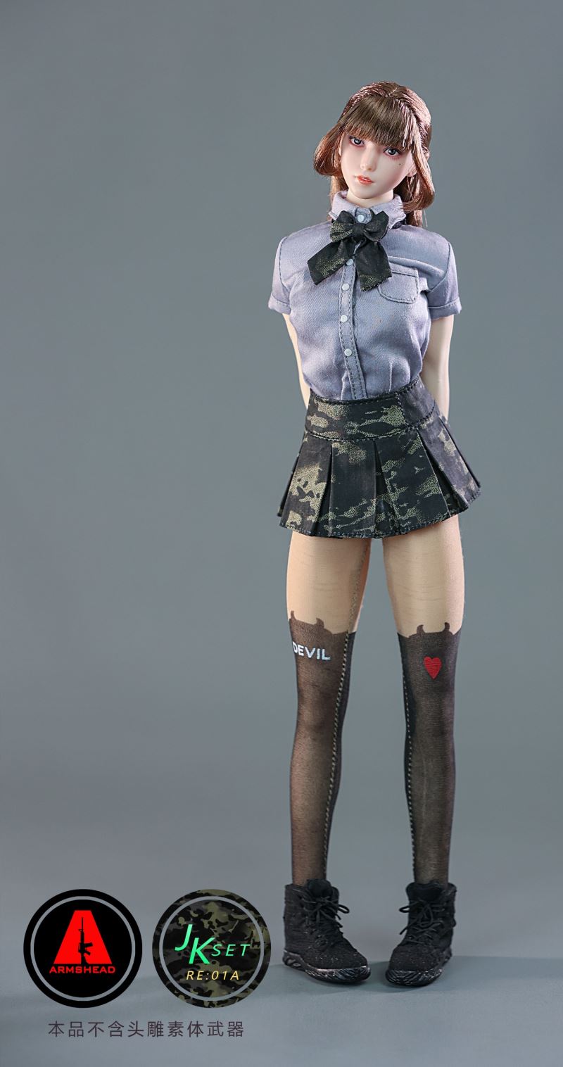 JK GIRL SET- Armed Girls School Set 1/6