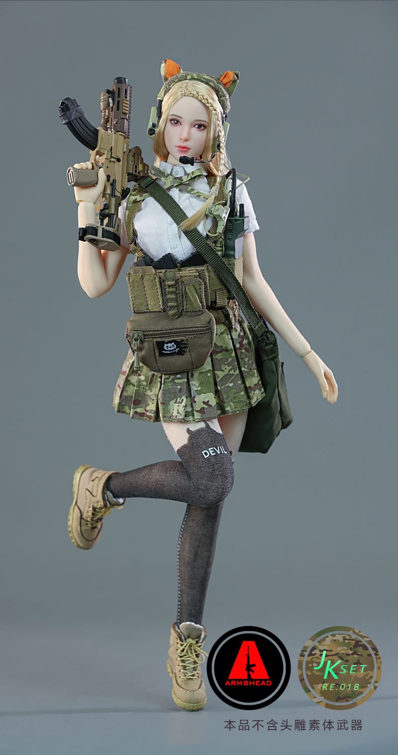 JK GIRL SET- Armed Girls School Set 1/6