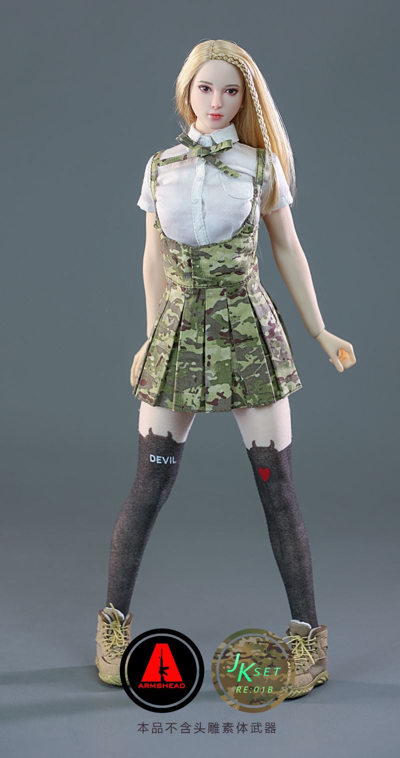 JK GIRL SET- Armed Girls School Set 1/6