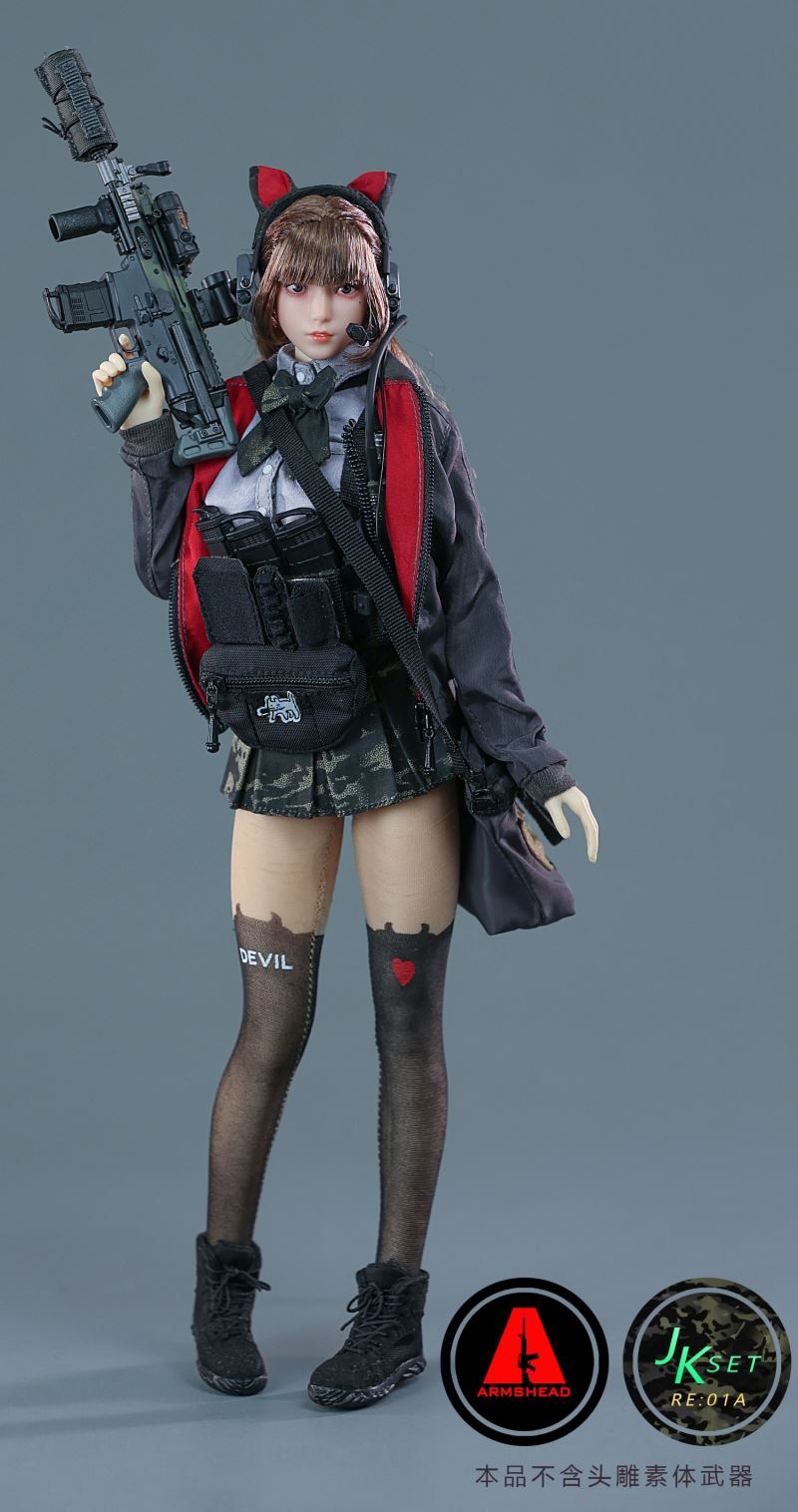 JK GIRL SET- Armed Girls School Set 1/6