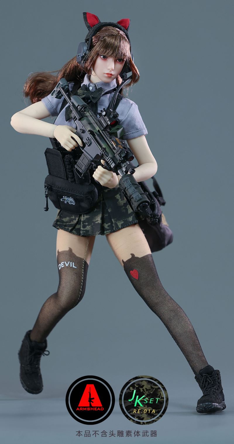 JK GIRL SET- Armed Girls School Set 1/6