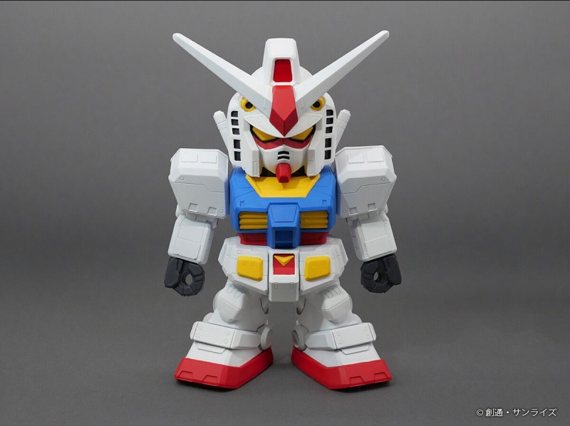 Jumbo Soft Vinyl Figure SD RX-78-2 Gundam -SD Gundam-