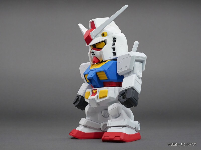 Jumbo Soft Vinyl Figure SD RX-78-2 Gundam -SD Gundam-