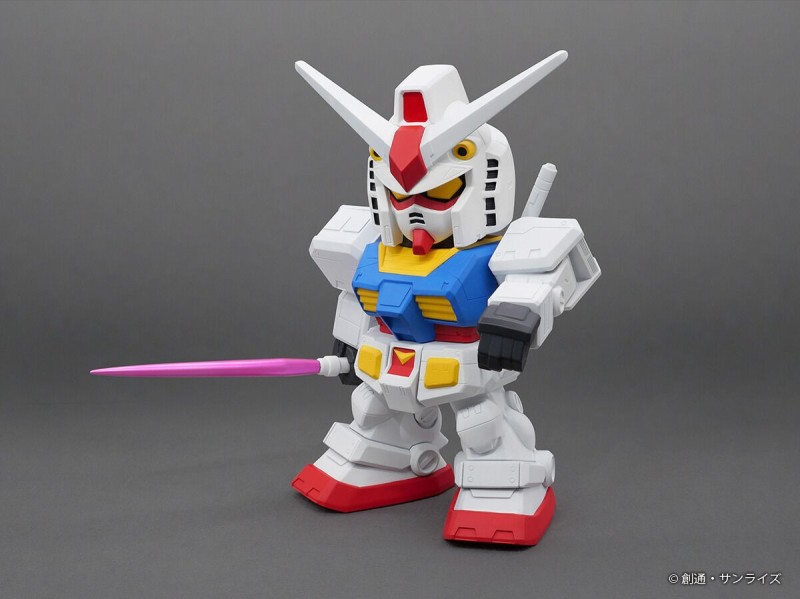 Jumbo Soft Vinyl Figure SD RX-78-2 Gundam -SD Gundam-