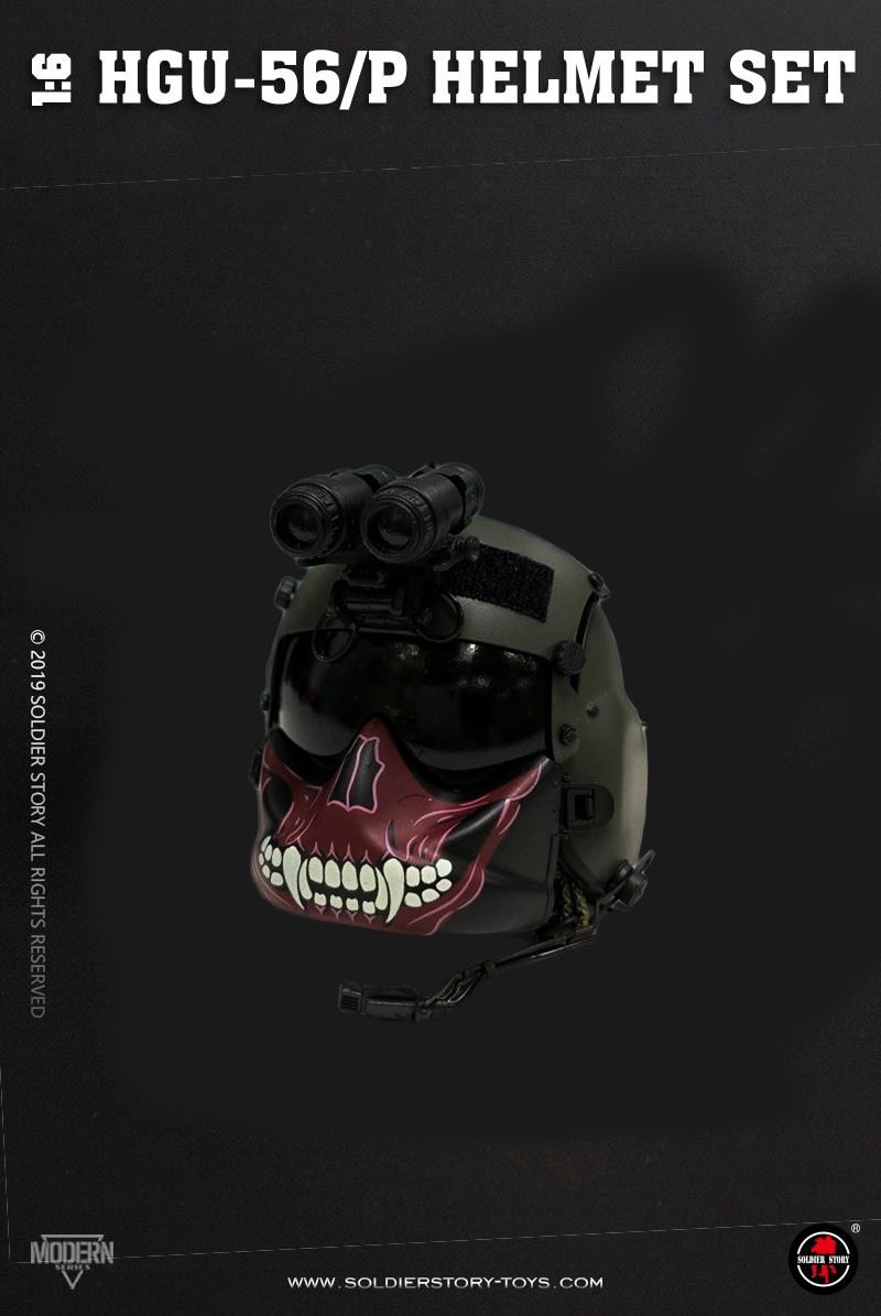 Helmet Set (HGU-56/P) 1/6