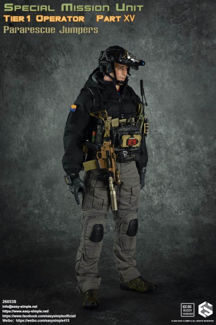 Air Force Parachute Rescue Team PJ / Pararescue Jumpers 1/6