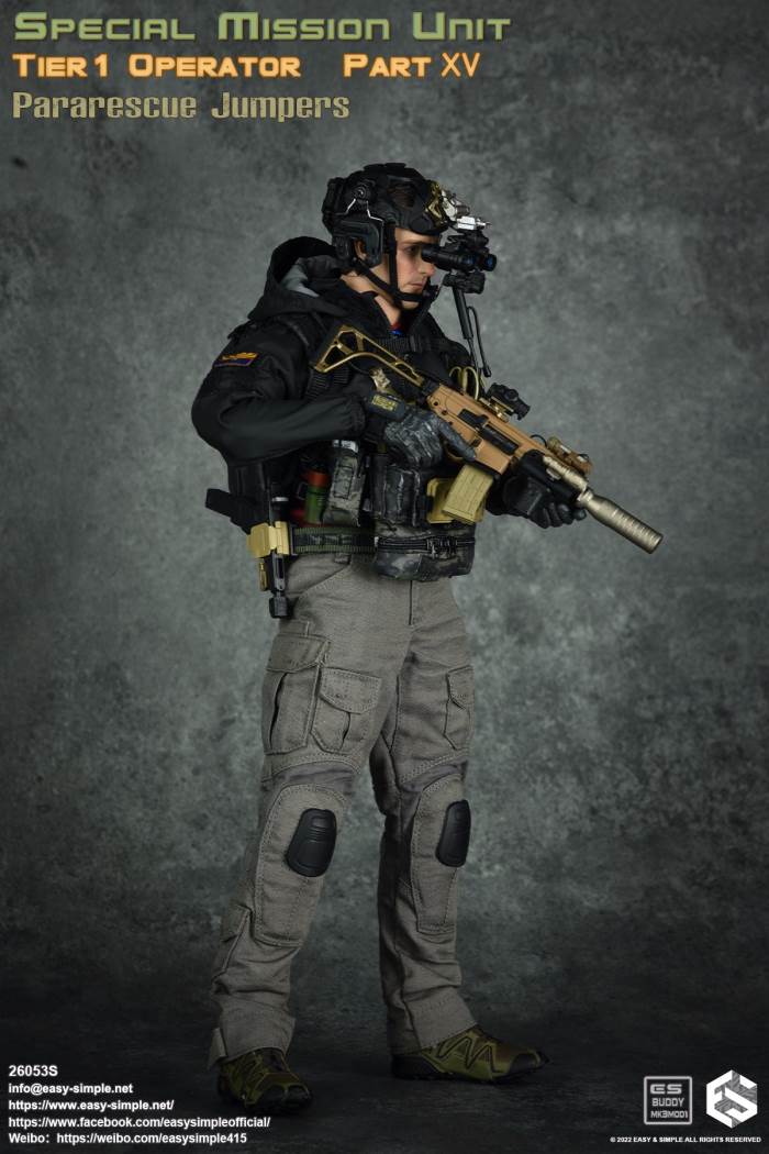 Air Force Parachute Rescue Team PJ / Pararescue Jumpers 1/6
