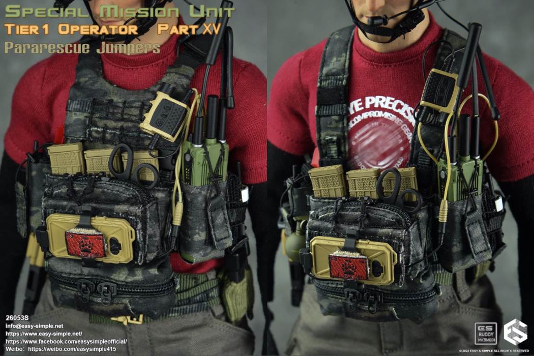 Air Force Parachute Rescue Team PJ / Pararescue Jumpers 1/6