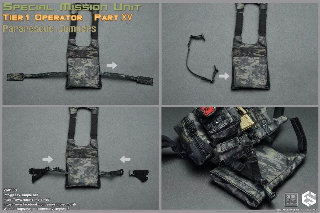Air Force Parachute Rescue Team PJ / Pararescue Jumpers 1/6