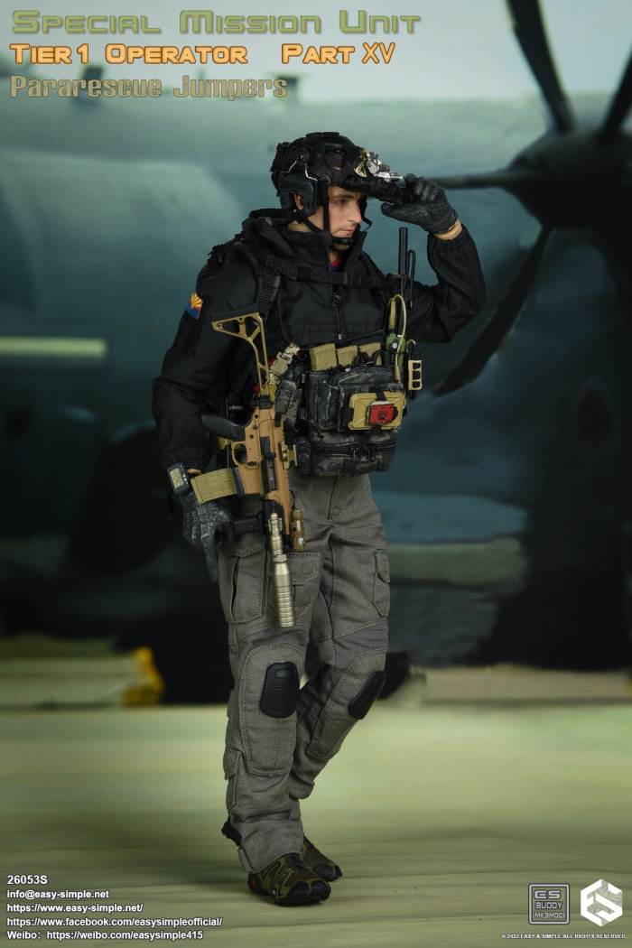 Air Force Parachute Rescue Team PJ / Pararescue Jumpers 1/6
