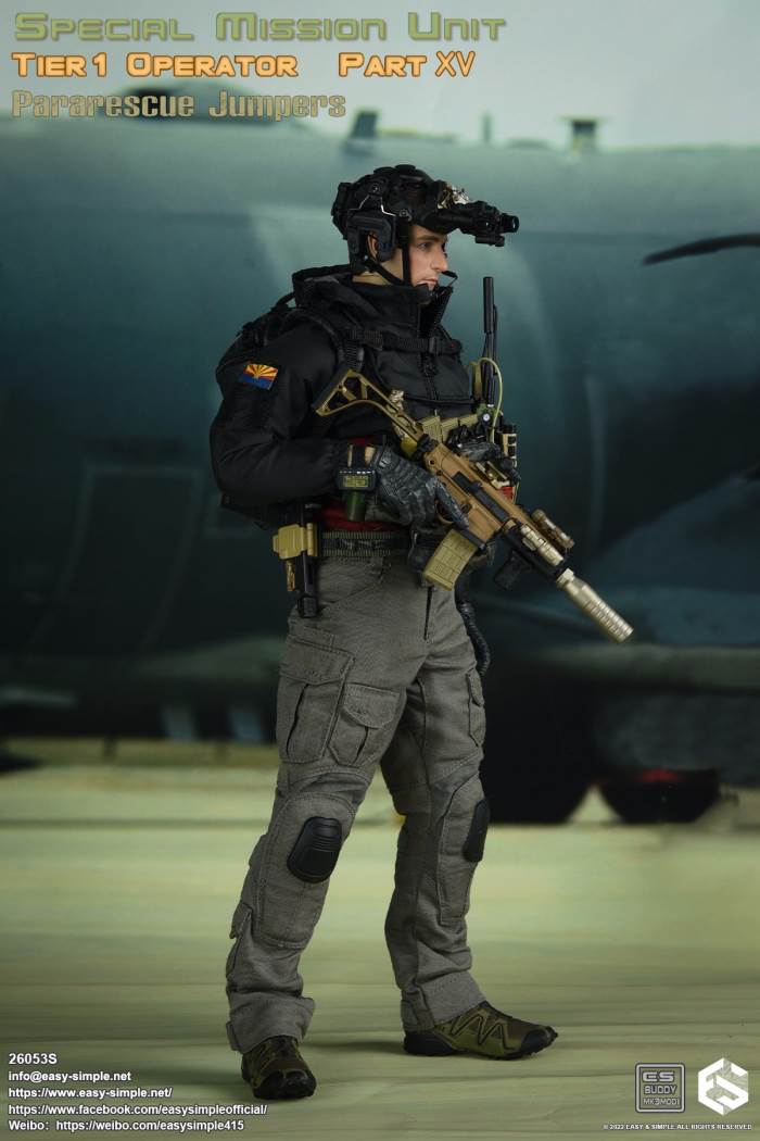 Air Force Parachute Rescue Team PJ / Pararescue Jumpers 1/6
