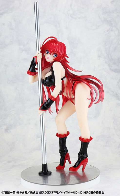 High School D x D Rias Gremory Pole Dance ver. - Black Color - 1/7