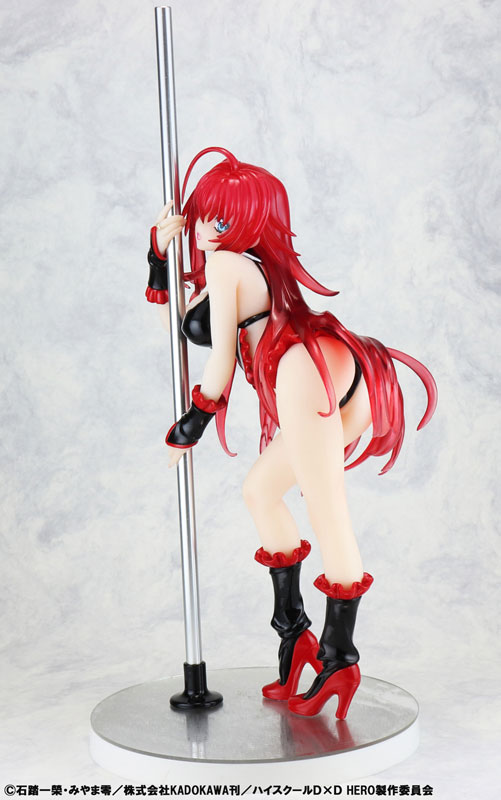 High School D x D Rias Gremory Pole Dance ver. - Black Color - 1/7