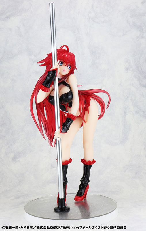 High School D x D Rias Gremory Pole Dance ver. - Black Color - 1/7