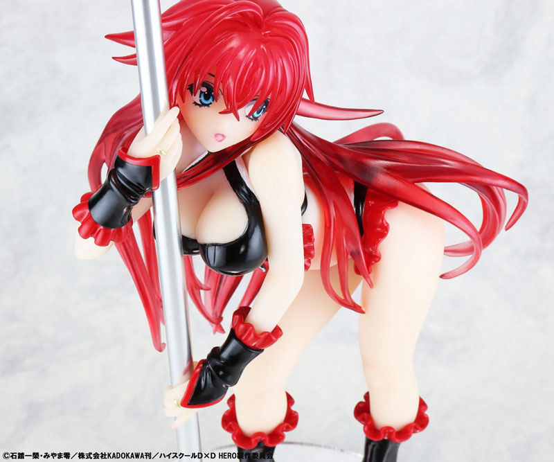 High School D x D Rias Gremory Pole Dance ver. - Black Color - 1/7