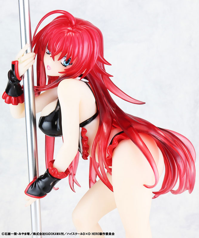 High School D x D Rias Gremory Pole Dance ver. - Black Color - 1/7