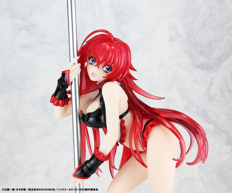 High School D x D Rias Gremory Pole Dance ver. - Black Color - 1/7