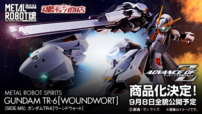 METAL ROBOT SPIRITS <SIDE MS> Gundam TR-6 [Woundwart]