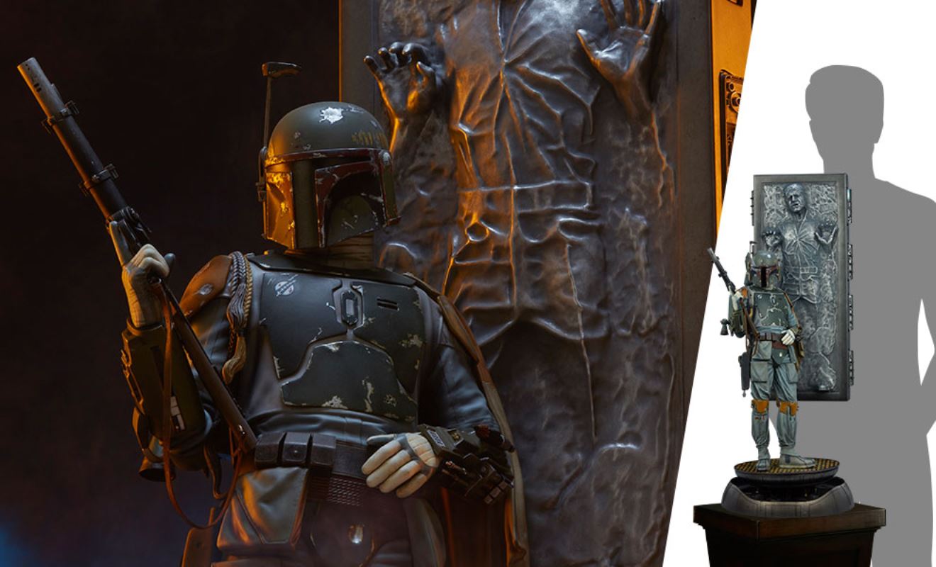 Boba Fett and Han Solo in Carbonite