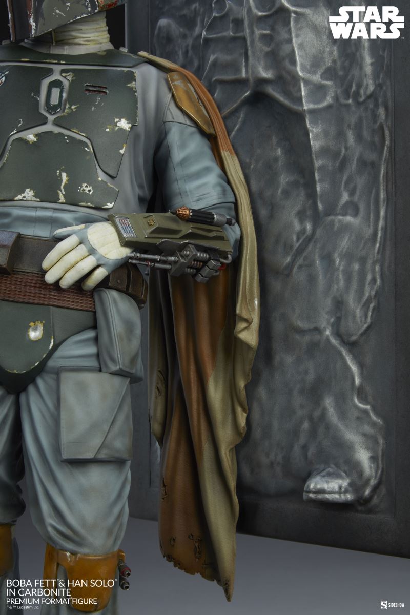 Boba Fett and Han Solo in Carbonite
