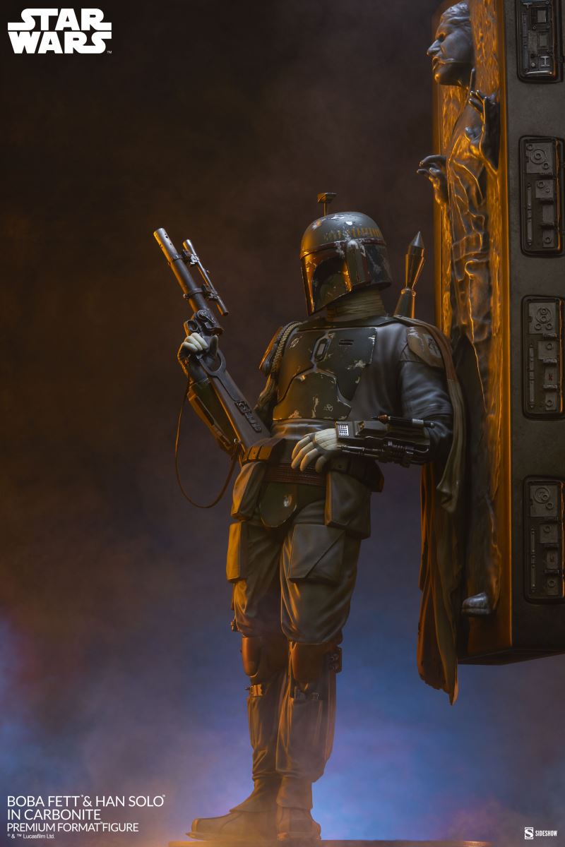 Boba Fett and Han Solo in Carbonite