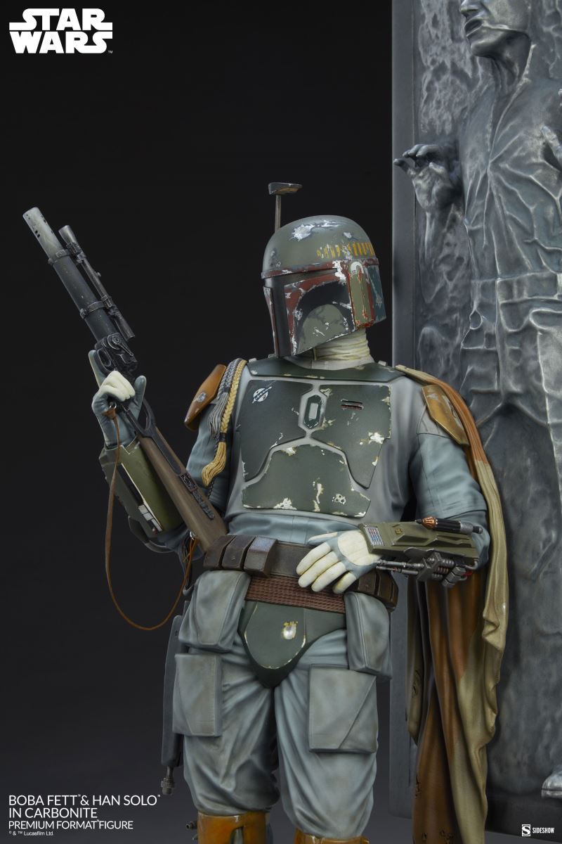 Boba Fett and Han Solo in Carbonite