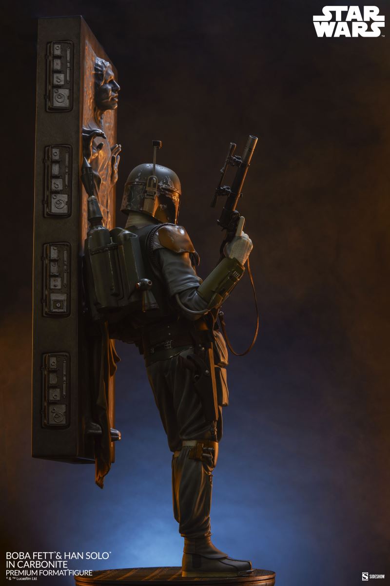 Boba Fett and Han Solo in Carbonite