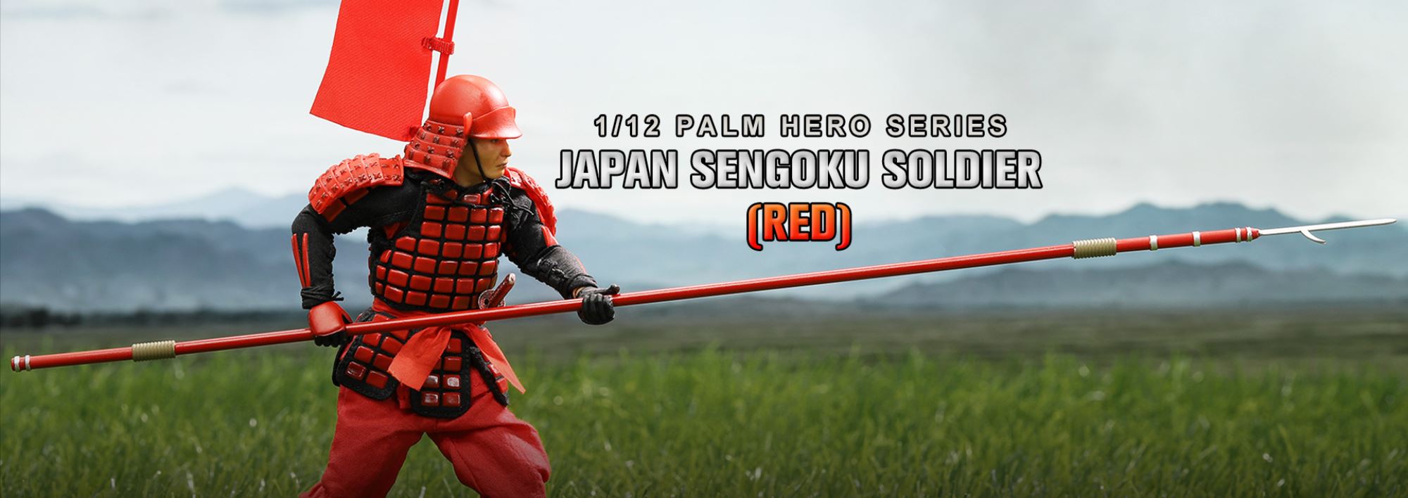 Handheld Hero Series - Japanese Warring States Period Soldiers 1/12