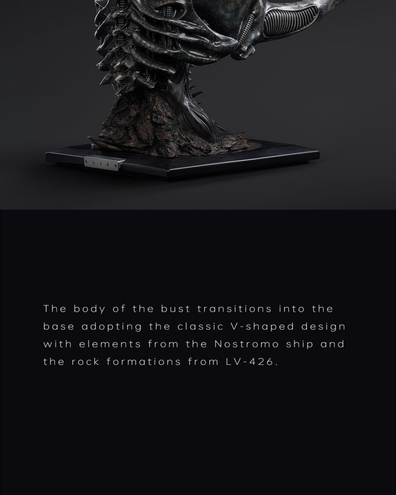 Alien Life-Size Bust