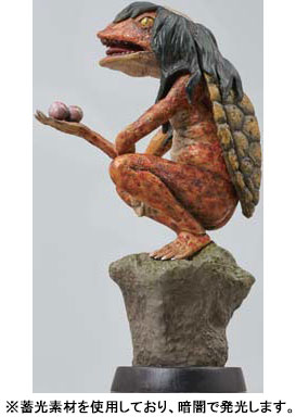 Fukusakichou Youkai Plastic Model Kappa Glow-in-the-Dark Version