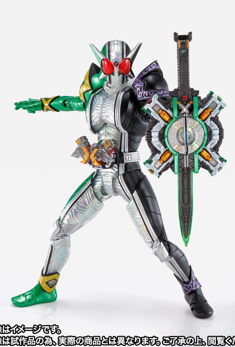 SHFiguarts (true bone carving method) Kamen Rider W Cyclone Joker Extreme