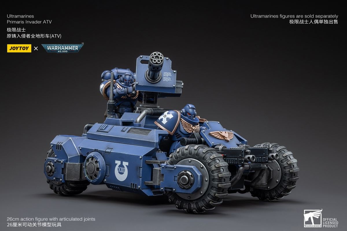 Ultramarine Primal Invader All Terrain Vehicle (ATV) JT3334 1/18