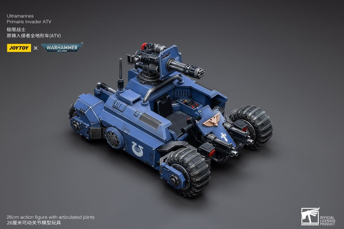 Ultramarine Primal Invader All Terrain Vehicle (ATV) JT3334 1/18