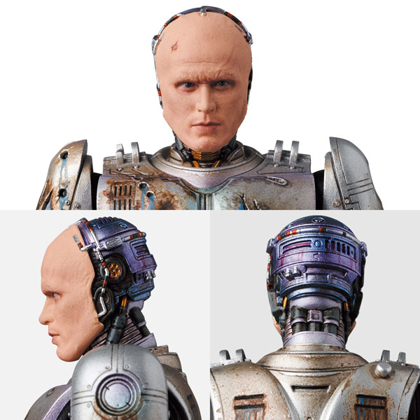 Mafex No.192 MAFEX ROBOCOP MURPHY HEAD DAMAGE Ver