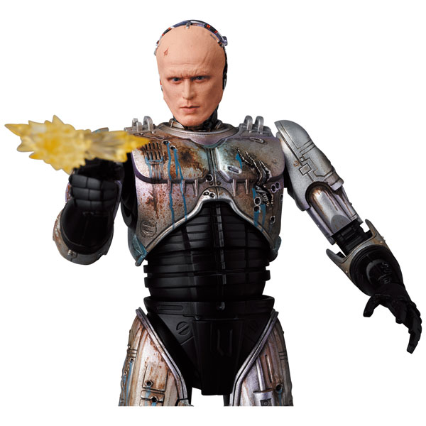Mafex No.192 MAFEX ROBOCOP MURPHY HEAD DAMAGE Ver