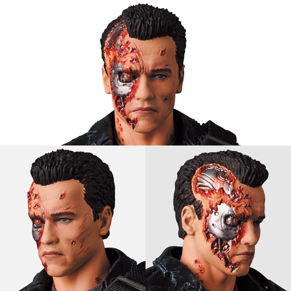 Mafex No.191 MAFEX T-800 (T2: BATTLE DAMAGE Ver.)