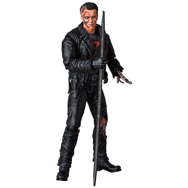 Mafex No.191 MAFEX T-800 (T2: BATTLE DAMAGE Ver.)