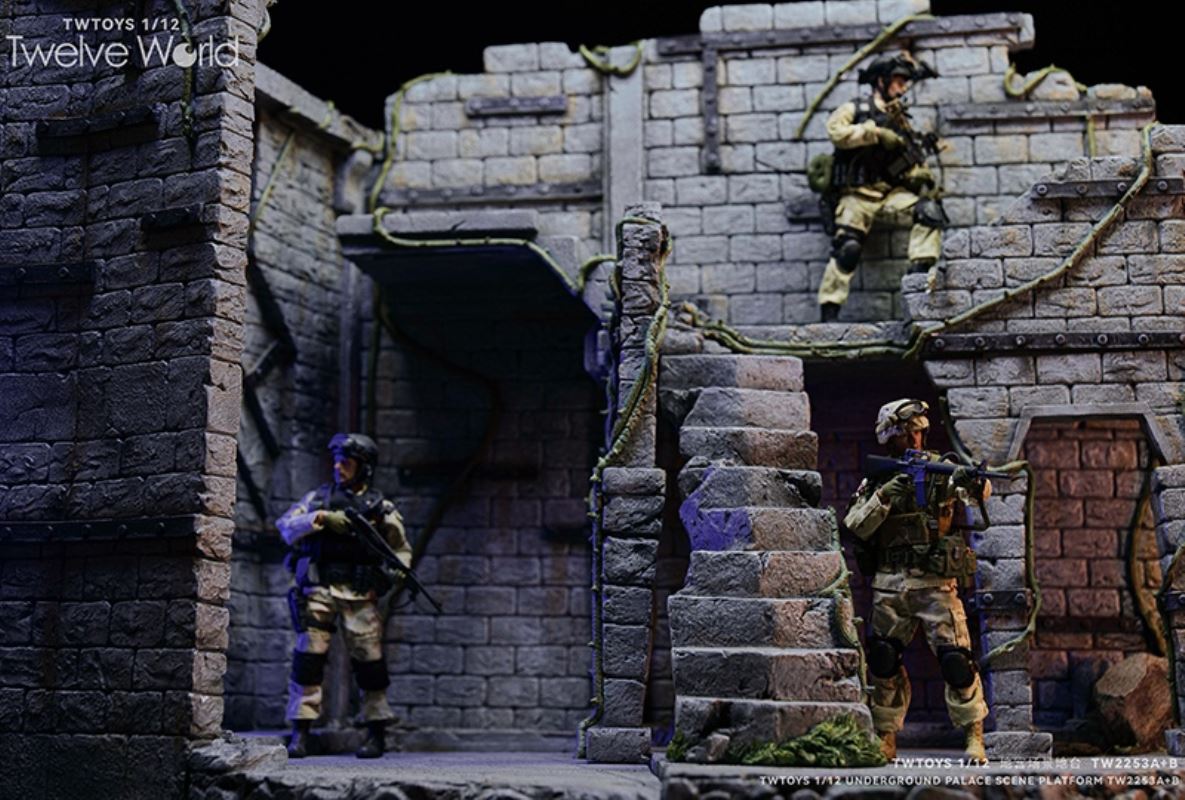 Underground palace scene dungeon 1/12