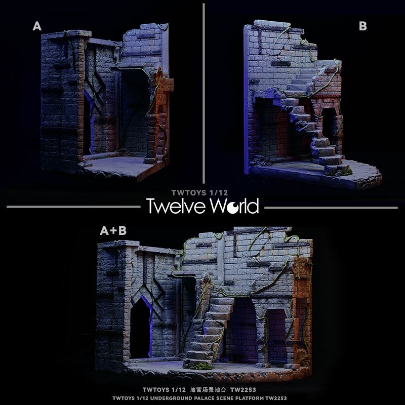 Underground palace scene dungeon 1/12