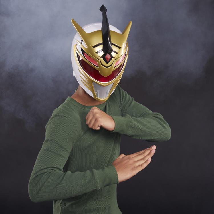 Power Rangers: the replica of Lord Drakkon's helmet