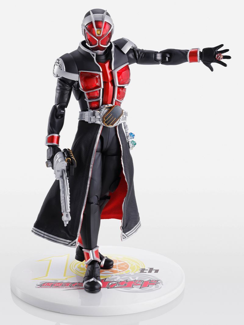 SHFiguarts (true bone carving method) Kamen Rider Wizard Flame Style 10th Anniversary Ver