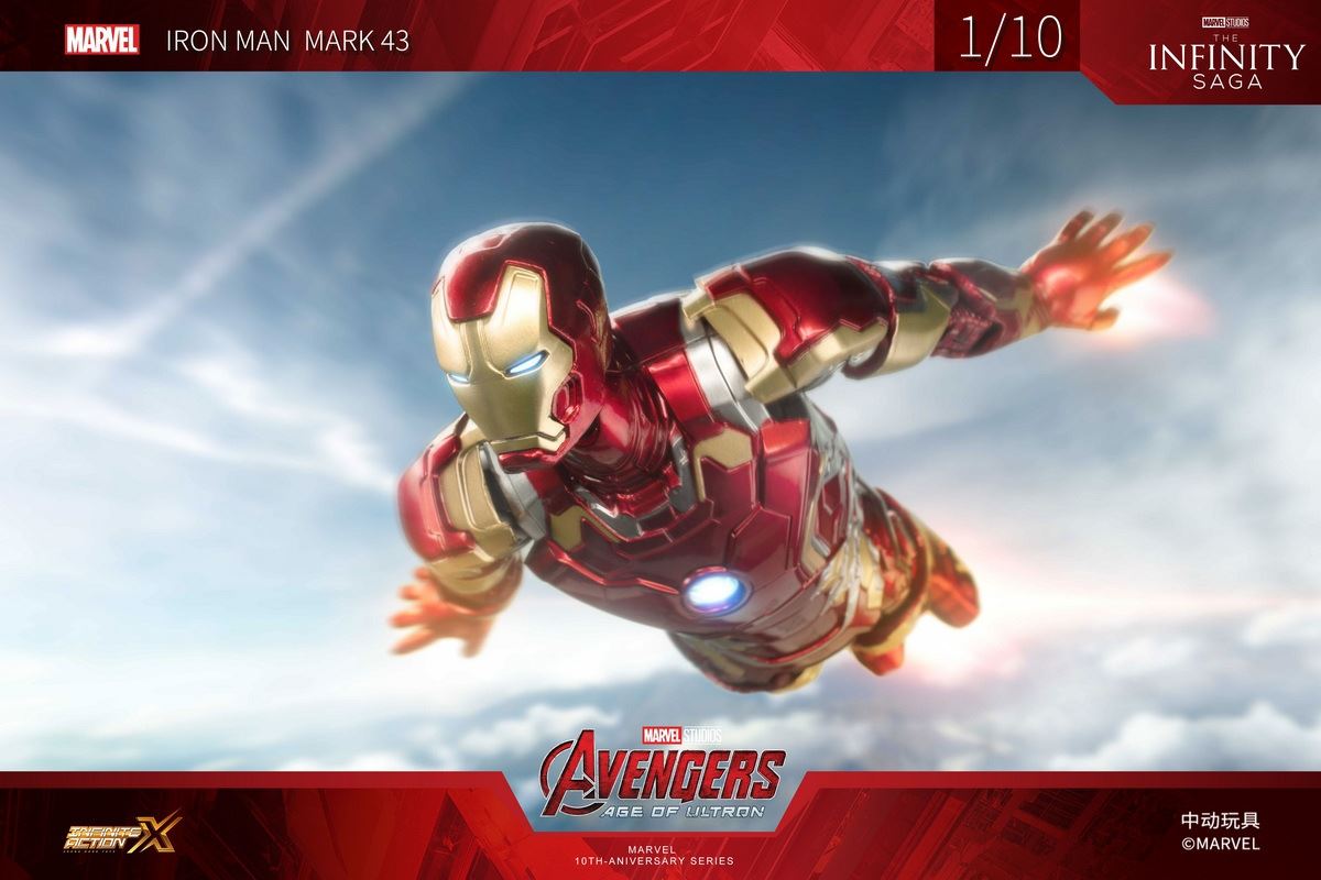 Marvel Iron Man MK43 [luminous version] 1/10