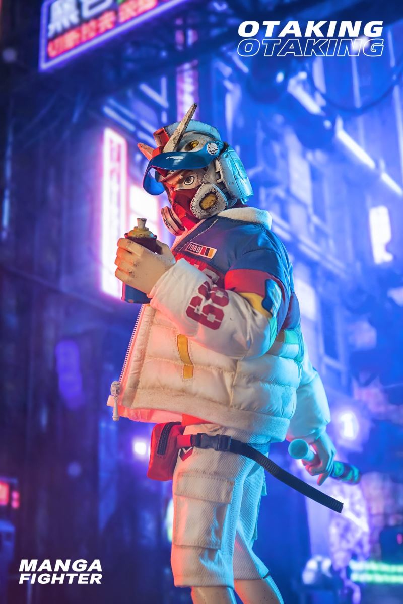 Otaku Punk Trend Figure - Graffiti Warrior & Red Tide Warrior 1/6